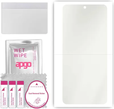 Produktbild von apgo Hydrogel Schutzfolie, Matt, kompatibel mit Vivo V40 SE 5G, flexibele Displayschutzfolie, Folie mit Positionierhilfe, Anti-Fingerprint, kratzfest, einfache Montage
