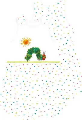Produktbild von Die kleine Raupe Nimmersatt Babyschlafsack / Schlafsack, Gr. 90 cm