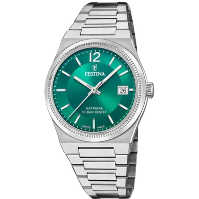 Produktbild von Festina Uhr Swiss Damen silber Armband Edelstahl UF20035/5