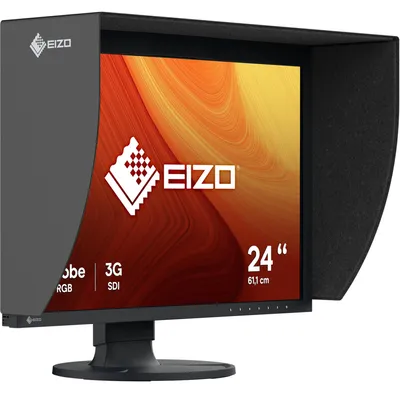 Produktbild von EIZO ColorEdge CG2400SV, 61,2 cm (24.1"), 1920 x 1200 Pixel, WUXGA, LCD, 11 ms, Schwarz