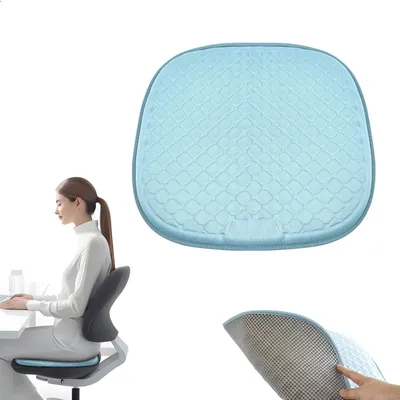 Imagen del producto de Almohadilla de gel refrescante – Ortopédica con funda extraíble de 5 capas, ideal para coche y oficina