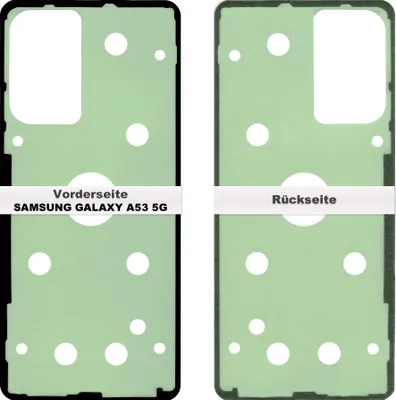 Produktbild von Samsung Galaxy A53 5G A536 Akkudeckel Klebefolie Kleber Backcover Rahmen Batterie Glue