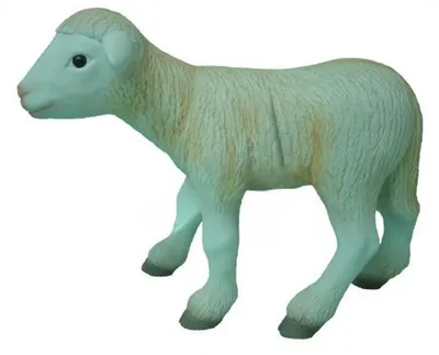 Produktbild von Design Schaf stehend Figur Garten Statue Skulptur Figuren Skulpturen Deko Neu
