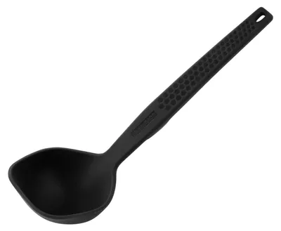 Suppenschöpflöffel mit Lift-up-Funktion, 28,5 cm, grau