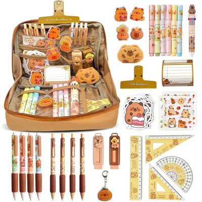 Immagine prodotto di Set da regalo da 66 pezzi per articoli di cancelleria, ideale per bambini