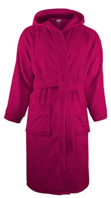 Immagine prodotto di The One Towelling - Accappatoio unisex da uomo/donna, con cappuccio LT4896 (L-XL) (magenta)