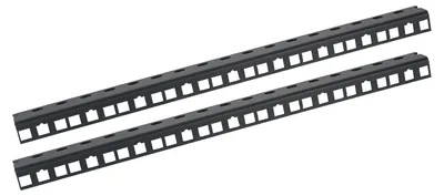 Produktbild von HMF 66809-02 Rackschiene für Serverschrank, 9U, 10 Zoll, Schwarz