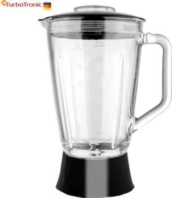 Produktbild von Ersatzglasbehälter Standmixer BG5 TurboTronic 1,5 L Glasbehälter Krug schwarz