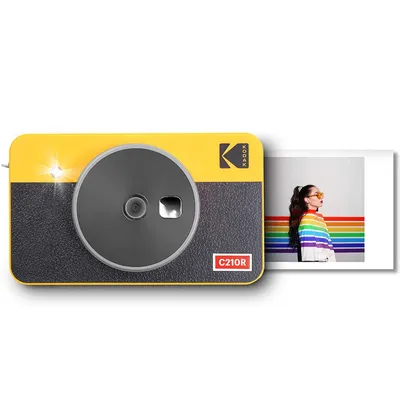 Obrázek produktu pro Kodak Mini Shot Combo 2 retro, 53,4 x 86,5 mm, CMOS, Žlutá, Technologie okamžitého tisku, Auto, 10,2 MP