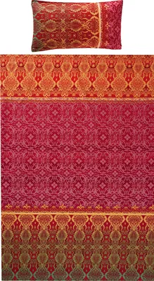Produktbild von REDBEST Bettwäsche rot 1x 135x200 cm + 1x 40x80 cm