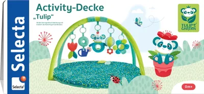 Produktbild von Selecta 61078 Tulips Garden Activity-Decke Tulip