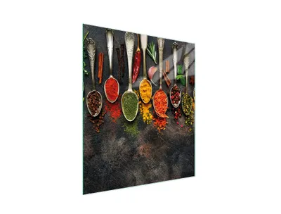 Immagine prodotto di Tagliere in vetro 45x52 Spezie
