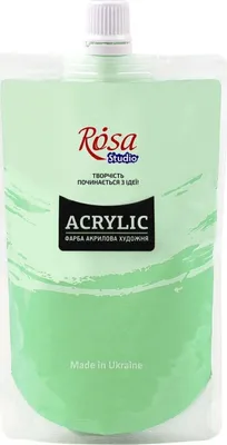 Obrázek produktu pro Rosa Studio Akrylová barva Mint (440) 200 ml 1 ks