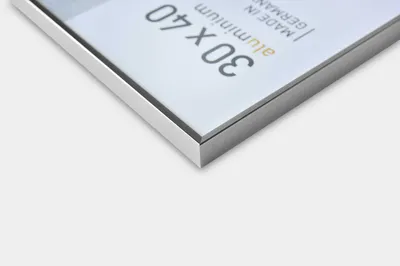 Zdjęcie produktu dla Ramka aluminiowa Nielsen, kolor srebrny błyszczący, 10 x 15 cm