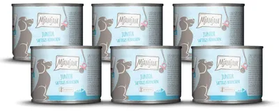 Zdjęcie produktu dla MjAMjAM 6x200g bezzbożowa mokra karma dla szczeniąt z kurczakiem i jajkiem