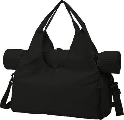 Produktbild von QPFO® Sporttas für Damen mit Schuhfach - Fitness Tasche, Trainingstasche, Wochenendtasche und Reisetasche