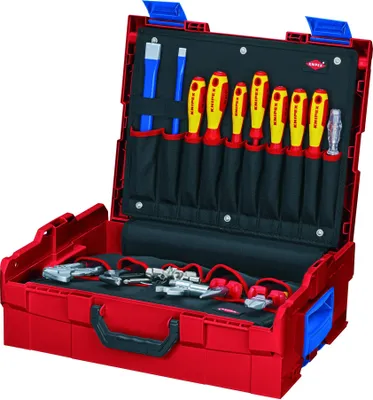 Obrázok produktu pre Knipex 00 21 19 LB S, Čierna, Kovová, Červená, Žltá, 442 mm, 357 mm, 151 mm, 9,4 kg, 375 x 311 x 107 mm