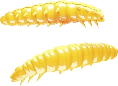 Produktbild von Libra Lures Larva Kunstköder (yellow)