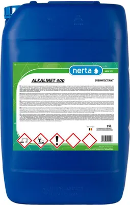 Zdjęcie produktu dla Nerta Alkalinet 400 5L Alkaliczny Środek Myjący Dezynfekujący z Chlorem