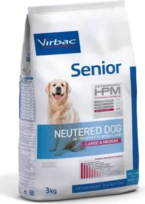 Image de Virbac Hpm Canine Senior Neutered Gros Moyens 12 Kg