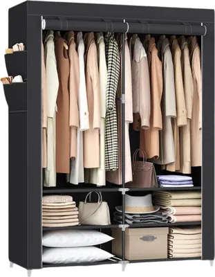 Zdjęcie produktu dla Szafka na ubrania – organizer do garderoby – oszczędza miejsce – 45 x 127 x 176 cm
