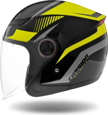 Obrázek produktu pro přilba Reflex, CASSIDA - ČR (černá/žlutá fluo/šedá, vel. S)