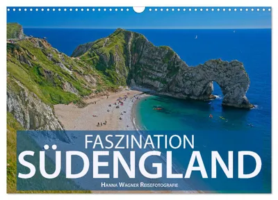 Produktbild von Faszination Südengland (Wandkalender 2027 DIN A3 quer), CALVENDO Monatskalender