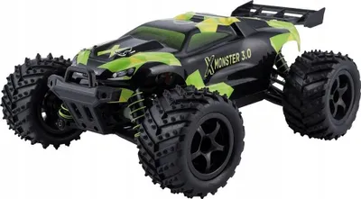 Obrázok produktu pre X-Monster Truck RC auto na diaľkové ovládanie 30 km/h, 1:18, 2 batérie, pohon všetkých kolies, dojazd 100 m