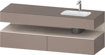 Produktbild von DURAVIT QA4796091430010 QTG EWT KWTU 1600 Wß Hgl. Be