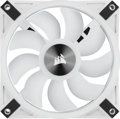 Image de Corsair iCUE QL120 Boîtier d'ordinateur Ventilateur 12 cm blanc