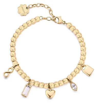 Immagine prodotto di Bracciale romantico di perle con pendenti Chakra BHKB250