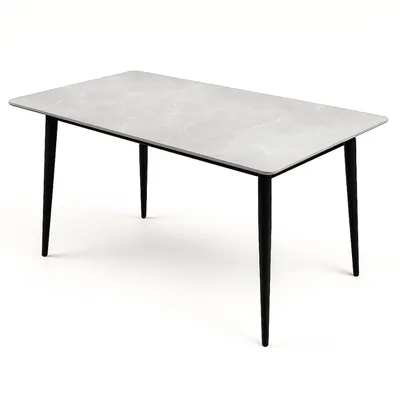Zdjęcie produktu dla Stół do kuchni jadalni salonu ceramiczny blat Venezia 120x70x75 szary