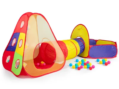 Produktbild von Nenurodyta_Z Children Tent Set With Bal 300X120X100Cm