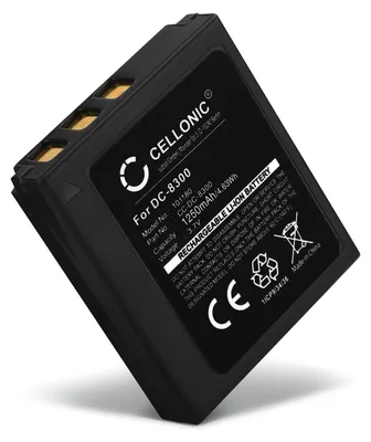 Immagine prodotto di CELLONIC 1x Batteria per Fotocamera Compatibile con Rollei Flexline 140, Compactline 150, Compatibile con Megapix Vx8, Compatibile con Prima DS8330-1 – (1250mAh, 3.7V)