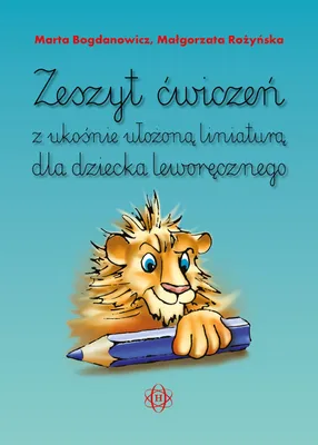 Zdjęcie produktu dla Zeszyt do nauki pisania dla leworęcznych Harmonia