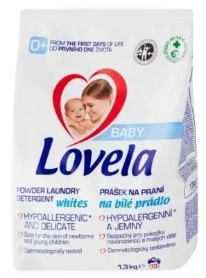 Produktbild von Lovela Baby Waschpulver Weißes Gewebe 1,3 kg
