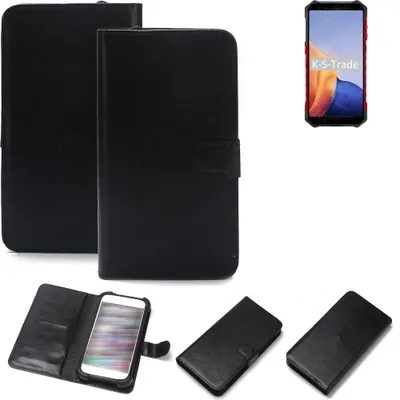 Produktbild von K-S-Trade Handyhülle Schutzhülle kompatibel mit Ulefone Armor X9 Handy Schutz Hülle Handyhülle Bumper schwarz 1x
