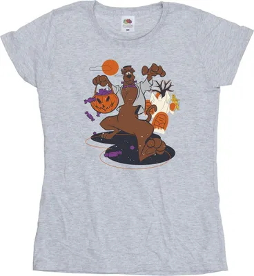 Produktbild von Scooby Doo - "Monsters" T-Shirt für Damen BI53140 (XL) (Grau)