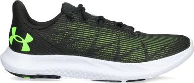 Produktbild von Under Armour Charged Speed Swift Black-Black-HyperGreen Größe EU 42,5