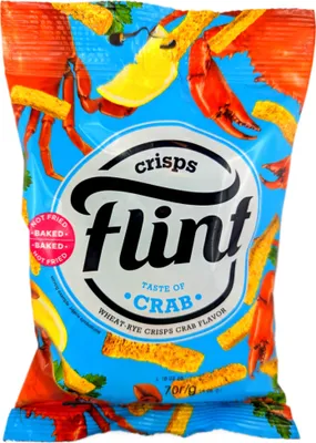 Produktbild von Zwieback FLINT gesalzen mit Krabbengeschmack 5x70g
