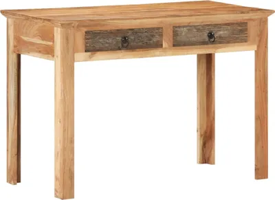 Zdjęcie produktu dla Biurko, 110 x 50 x 75 cm, lite drewno z odzysku