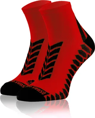 Produktbild von Sesto Senso Sportsocken – Bequeme, atmungsaktive Socken – Unisex für Damen und Herren, Größe 39-42, Rot