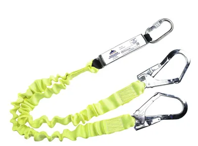 Produktbild von Sicherungsseil Doppelter elastischer Gurt Stoßdämpfer Gerüsthaken