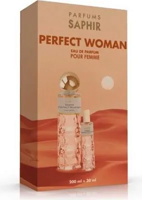 Image de Parfums Saphir Perfect Woman Eau de Parfum Set 200ml+30ml