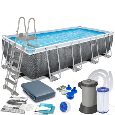 Immagine prodotto di 549 x 274 x 122 cm 12in1 Bestway telaio da giardino piscina 56998