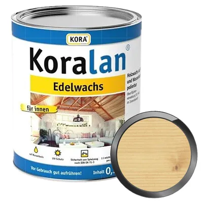 Produktbild von KORA Koralan Edelwachs 0.75 Liter Naturholz