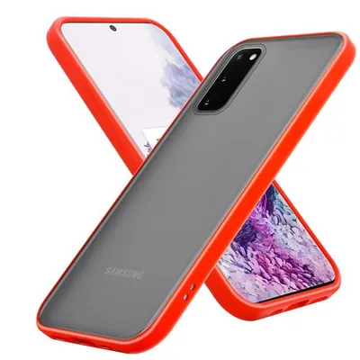 Immagine prodotto di Cadorabo custodia per Samsung Galaxy S20 custodia protettiva in silicone TPU trasparente custodia del telefono cellulare ibrida custodia protettiva