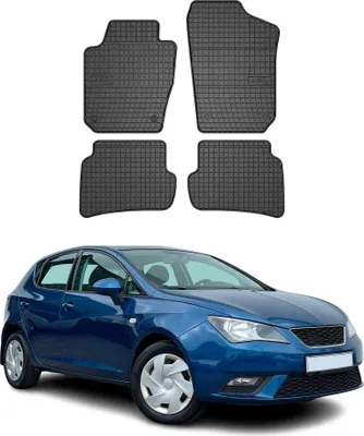 Produktbild von 2008-2017 Seat Ibiza Fußmatten TPE Schwarz 4 tlg