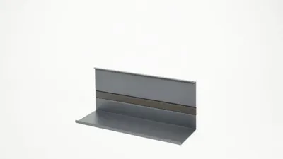 Zdjęcie produktu dla Uniwersalna półka Linero MosaiQ H=140 mm, system relingowy, grafitowo-czarny