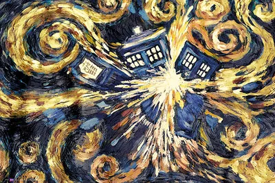 Produktbild von Doctor Who Poster Exploding Tardis 61 x 91,5 cm